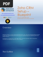 Zoho CRM Setup Blueprint - 2023