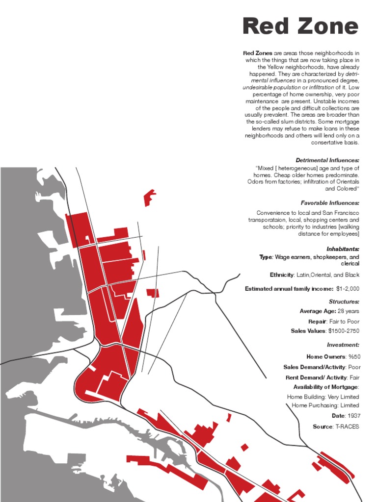 Understanding Red Zone Neighborhoods | PDF