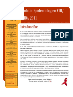 Boletin Epidemiologico Hospital II-2 Tarapoto VIH/SIDA 2011