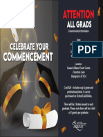 Commencement Poster