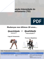 Distribuição Intensidade Do Treinamento