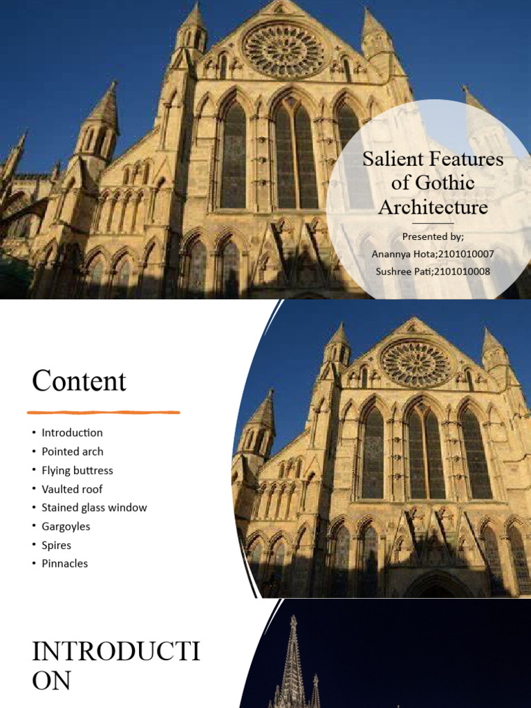 Key Features of Gothic Architecture | PDF | Gothic Architecture | Vault ...