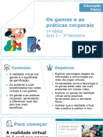 Os Games e As Práticas Corporais: 1 Série Aula 2 - 3º Bimestre