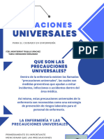 Precausiones Universales