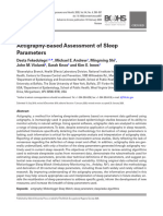 Actigraphy-Based Assessment of Sleep
