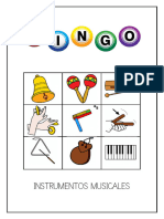 Bingo Instrumentos Musicales