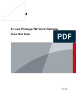 Dahua Indoor Fisheye Network Camera - QSG - V1.0.1