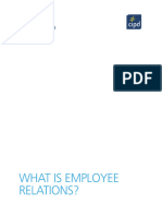 What is Employee Relations