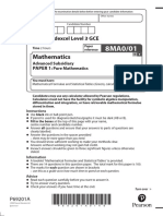 2206 8MA0-01 AS Pure Mathematics - May 2022 (pdf)