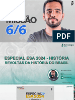 ESPECIAL ESA 2024 Revoltas Da História Do Brasil Prof Marco Túlio