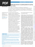 PRISMA 2020 Abstracts Checklist | PDF | Cognition | Methodology