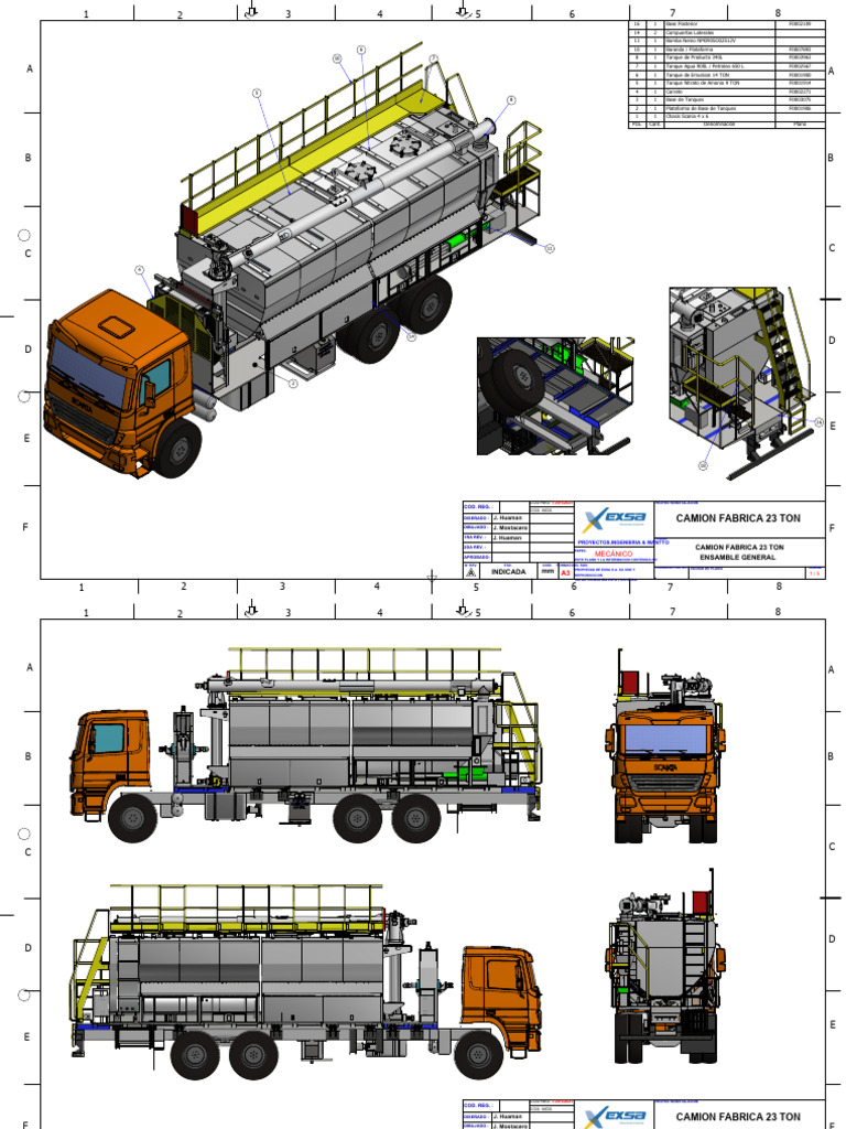 Plano camion fabrica modulo 40 pdf
