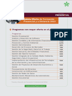 Afiche Quinta Oferta Formacion Presencial y A Distancia 2023