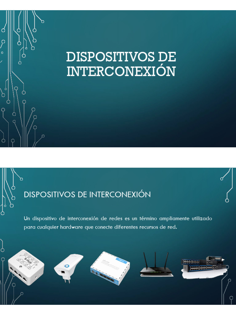 TSIC - Dispositivos de Interconexion | PDF
