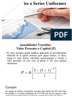 Anualidades Vencidas (Valor Presente)