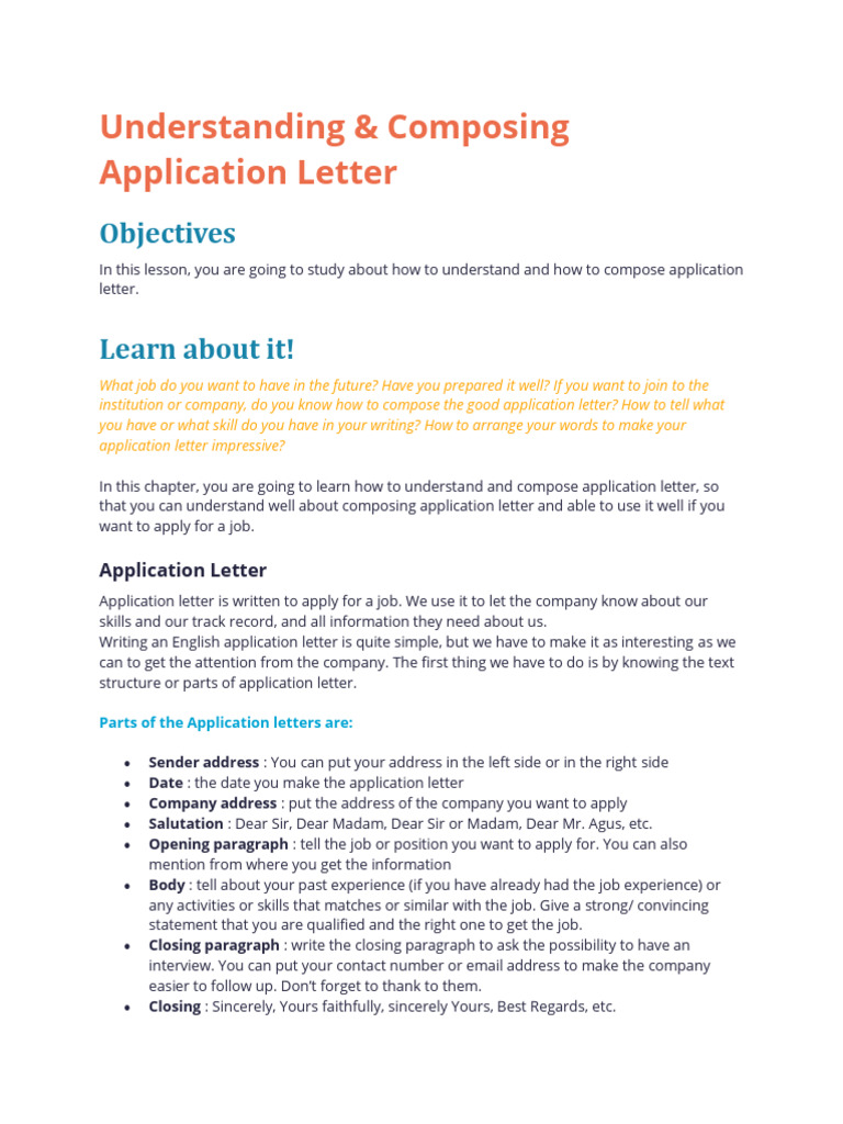 22-6-72523-Understanding and Composing Application Letter | PDF ...