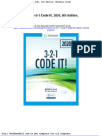 Test Bank For 3 2 1 Code It 2020 8th Edition Michelle Green Full Download