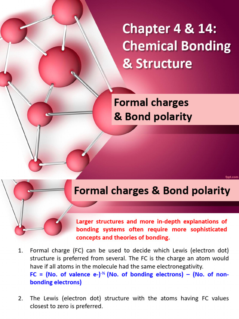 4 14 Chemical Bonding 3 Formal Charges Bond Polarity JL PDF