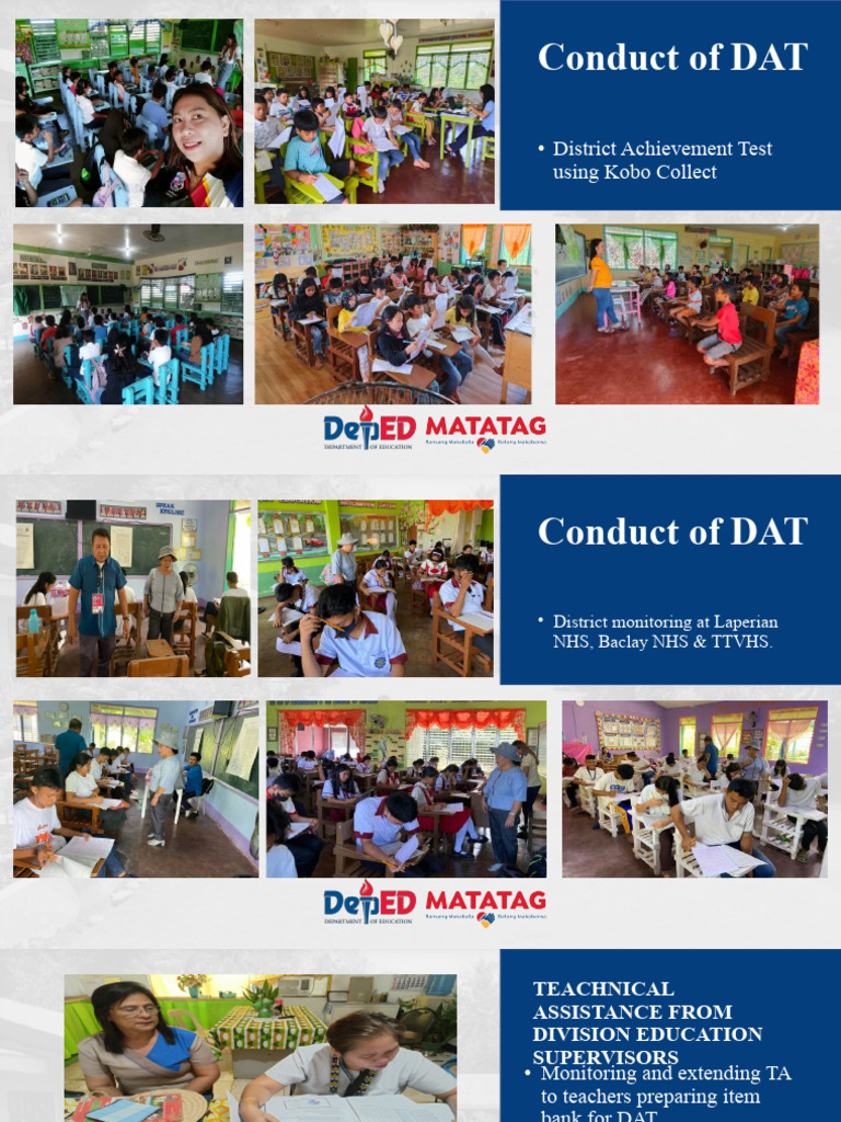 TTVHS District Achievement Test Overview | PDF