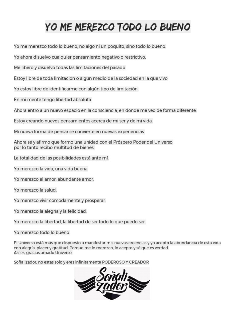 Yo me merezco todo lo bueno pdf