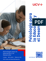 Psicología para La Educación y El Desarrollo