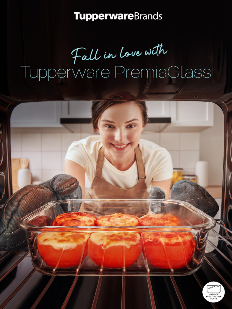 Cocotte Premiaglass Tupperware – 2,1 Litres, Transparente, Neuve