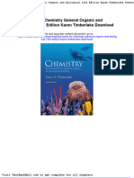 Test Bank For Chemistry General Organic and Biological 10th Edition Karen Timberlake Download Full Download
