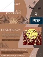 Democracy and Democratic