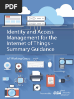 Identity and Access Management For The Iot