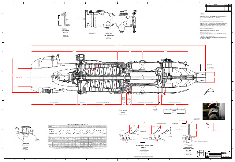 109-003 A-2.001 Cross Section | PDF | Rotating Machines | Mechanical ...