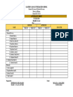 Attendance Sheet Orientation Revised