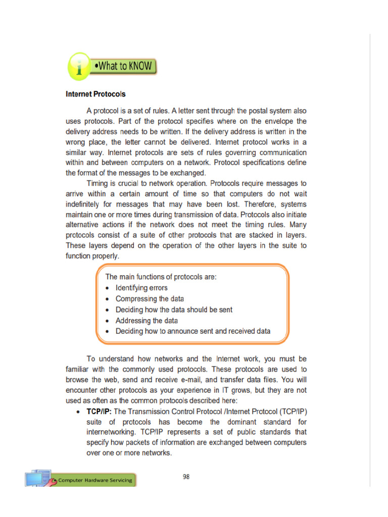 Internet Protocols Thirs Term. | PDF