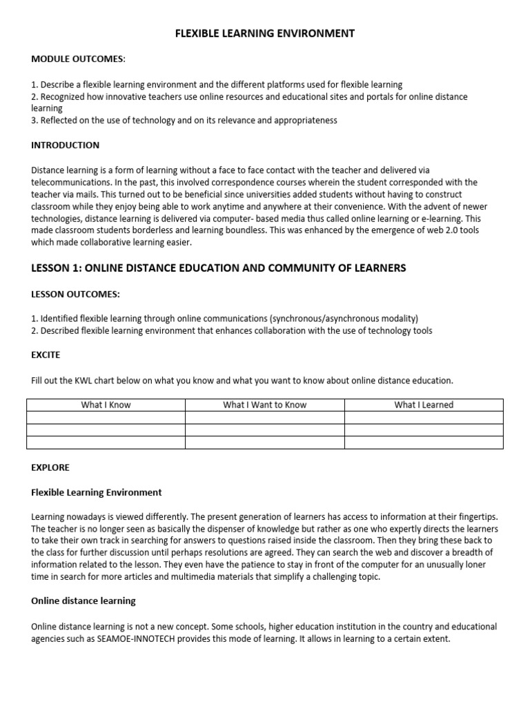 flexible-learning-environment-pdf