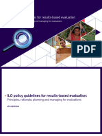 ILO Evaluation Policy
