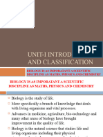 Unit-I Introduction and Classification M1