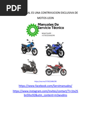 V Strom 250 Manual de Taller | PDF