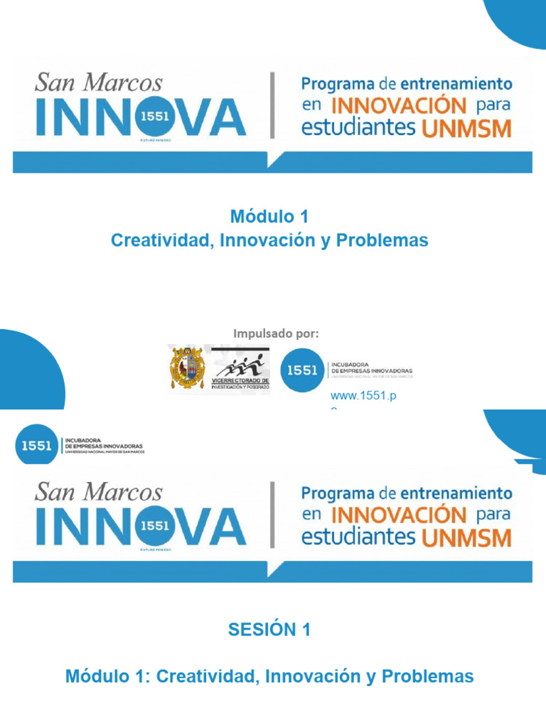6 Modulo 1 PPT 1551 SM Innova | Descargar gratis PDF | Innovación ...