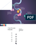 51.create 5 Step 3D Circular Infographic