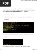 Linux Restricted Shell Bypass Guide