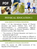 Physical Education 1