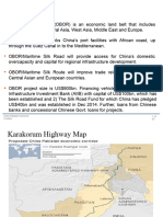 CPEC: Part of OBOR: China Pakistan Economic Corridor 1 of 63