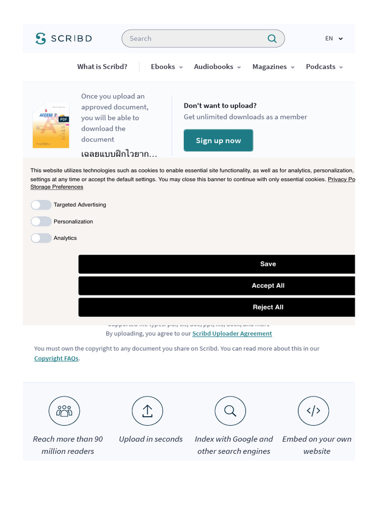 Upload A Document - Scribd 5 | PDF