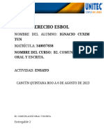 Comunicación Oral y Escrita Entregable 2