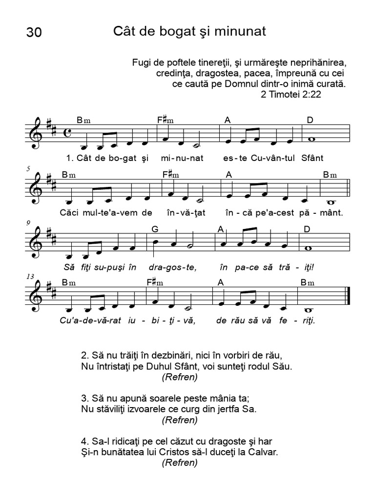 030 - Cat de Bogat Si Minunat | PDF