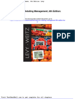 Test Bank For Retailing Management 8th Edition Levy Full Download