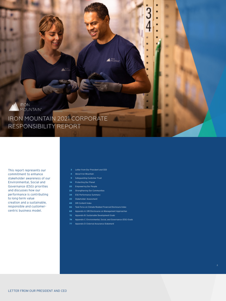 2021 Corporate Responsibility Report | PDF