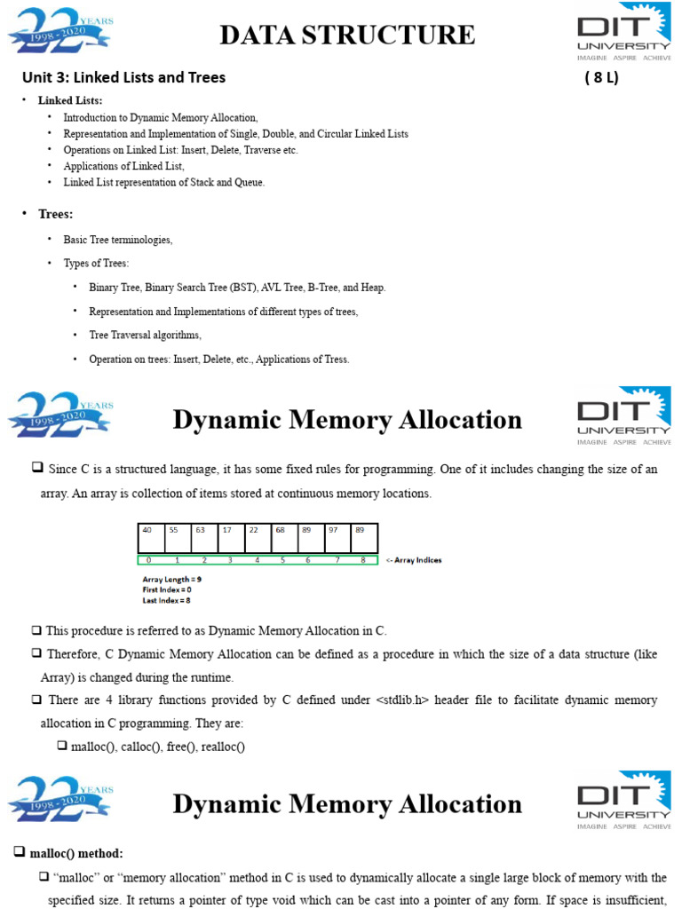 UNIT 3a | PDF | Pointer (Computer Programming) | Computer Architecture