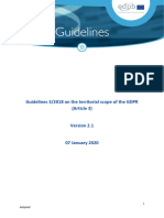 Edpb Guidelines 3 2018 Territorial Scope After Public Consultation en 0