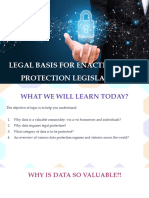 2 LEGAL BASIS FOR ENACTING DATA PROTECTION LEGISLATIONS Lyst8614