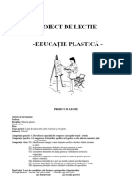 Proiect Educatie Plastica